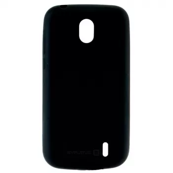 Evelatus Nokia 1 (2018) silikónové puzdro čierne