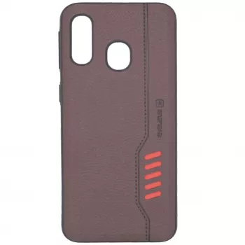 Evelatus Samsung A40 Shooter hnedé puzdro
