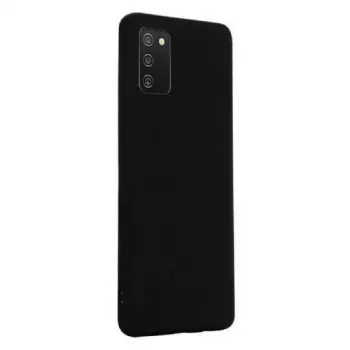 Evelatus Samsung Galaxy A02s Nano Silikónové Puzdro Soft Touch TPU Čierna