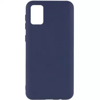 Evelatus Samsung Galaxy A02s nano silikónové puzdro Soft Touch TPU Midnight Blue