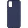 Evelatus Samsung Galaxy A02s nano silikónové puzdro Soft Touch TPU Midnight Blue