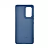Evelatus Samsung Galaxy A03s Nano silikónové puzdro Soft Touch TPU Midnight Blue