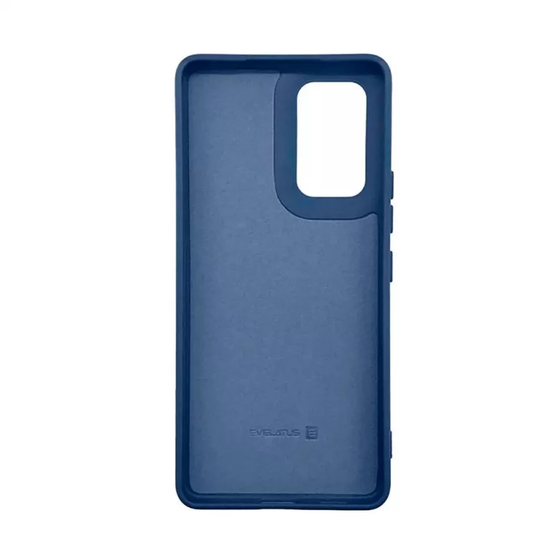 Evelatus Samsung Galaxy A03s Nano silikónové puzdro Soft Touch TPU Midnight Blue