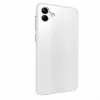EVELATUS Samsung Galaxy A04E / A04 priehľadné silikónové puzdro 1,5mm TPU transparentné