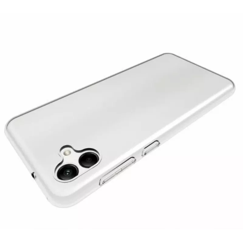 EVELATUS Samsung Galaxy A04E / A04 priehľadné silikónové puzdro 1,5mm TPU transparentné