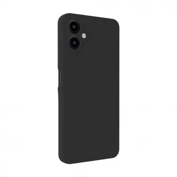 Evelatus Samsung Galaxy A06 5G Premium magnetické silikónové puzdro s povrchom Soft-Touch čierna