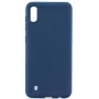 Evelatus Samsung Galaxy A10 Nano silikónové puzdro Soft Touch TPU tmavomodré