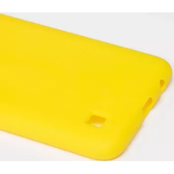 Evelatus Samsung Galaxy A10 Nano Silicone puzdro Soft Touch TPU žlté