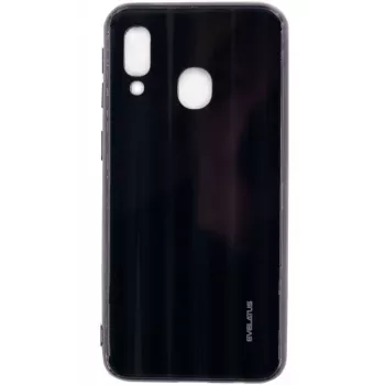 Evelatus Samsung Galaxy A10 Water Ripple Full Color Electroplating tvrdené sklo ochranné sklo displeja čierne