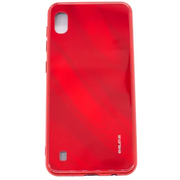 Evelatus Samsung Galaxy A10 Water Ripple Full Color Electroplating tvrdené sklo puzdro červená