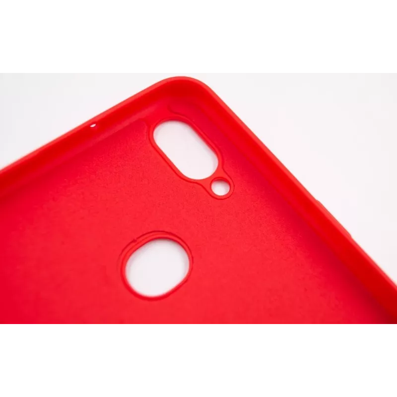 Evelatus Samsung Galaxy A10s Nano silikónové puzdro Soft Touch TPU červené
