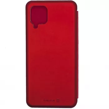 Evelatus Samsung Galaxy A12/M12 knižné puzdro červená