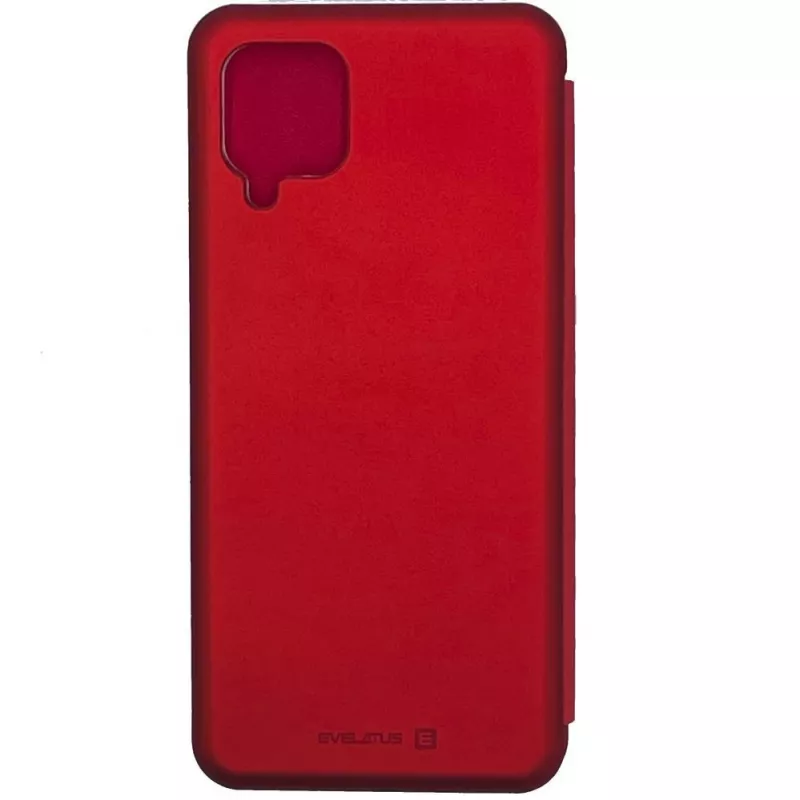 Evelatus Samsung Galaxy A12/M12 knižné puzdro červená