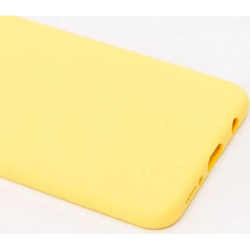 Evelatus Samsung Galaxy A20E Nano silikónové puzdro Soft Touch TPU žltá