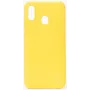 Evelatus Samsung Galaxy A20E Nano silikónové puzdro Soft Touch TPU žltá
