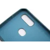 Evelatus Samsung Galaxy A20e soft-touch silikónové puzdro s remienkom modré