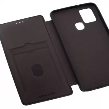 Evelatus Samsung Galaxy A21s knižné puzdro čierna