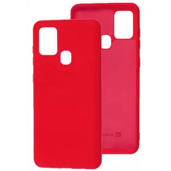 Evelatus Samsung Galaxy A21s nano silikónové puzdro Soft Touch TPU červené