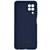 Evelatus Samsung Galaxy A22 4G nano silikónové puzdro Soft Touch TPU Navy Blue