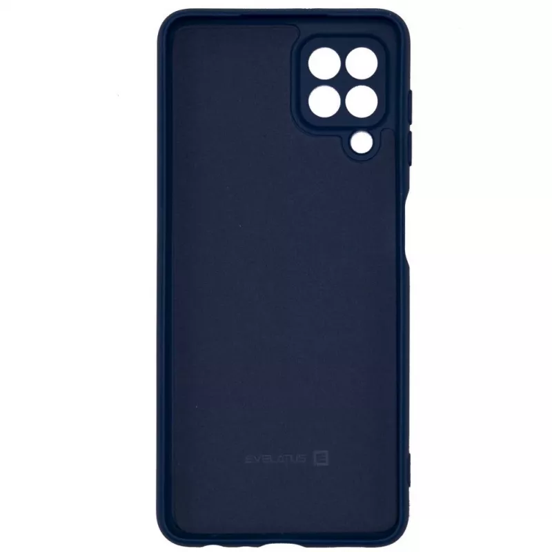 Evelatus Samsung Galaxy A22 4G nano silikónové puzdro Soft Touch TPU Navy Blue