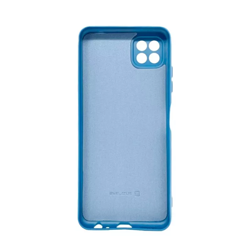 Evelatus Samsung Galaxy A22 5G Nano Silicone Case Soft Touch TPU námornícka modrá