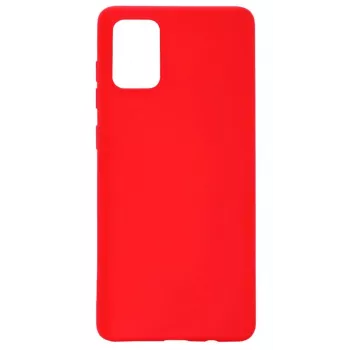 Evelatus Samsung Galaxy A31 nano silikónové puzdro soft touch TPU červené