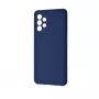 Evelatus Samsung Galaxy A32 nano silikónové puzdro Soft Touch TPU polnočná modrá