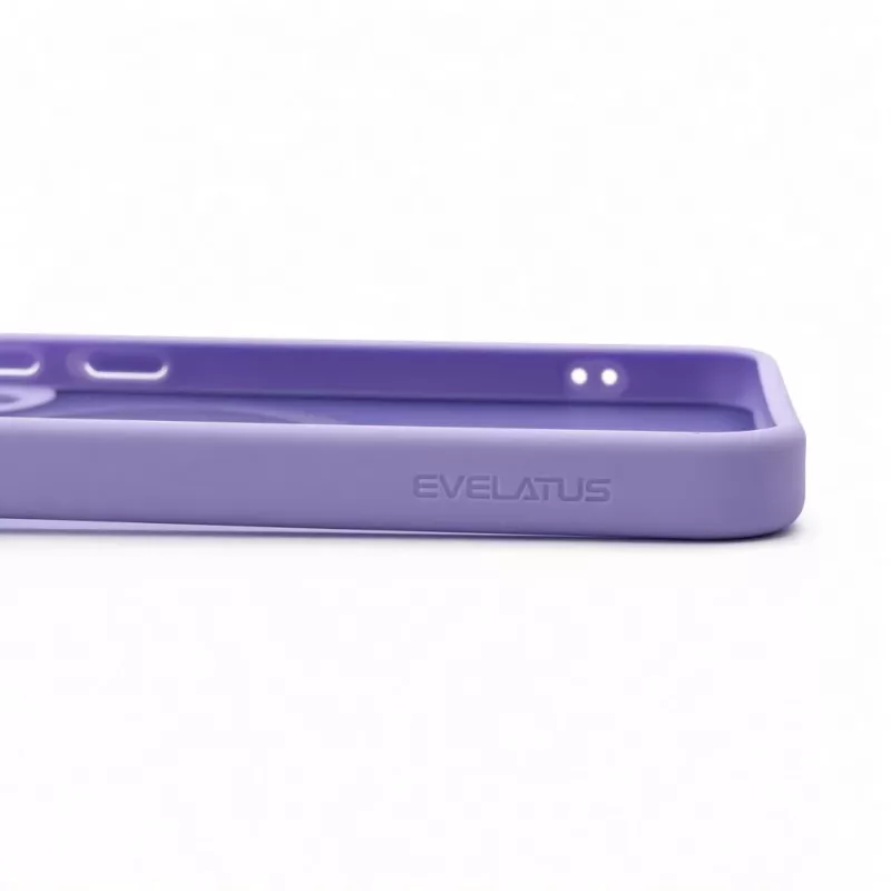 Evelatus Samsung Galaxy A37 / A36 Shield Case s MagSafe a stojanom matný prstenec levanduľová fialová