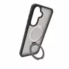 Evelatus Samsung Galaxy A37 / A36 Shield puzdro s MagSafe a stojanom, matná dymová sivá