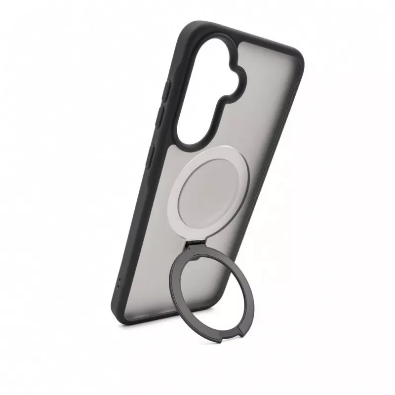 Evelatus Samsung Galaxy A37 / A36 Shield puzdro s MagSafe a stojanom, matná dymová sivá