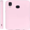 Evelatus Samsung Galaxy A40 Nano silikónové puzdro Soft Touch TPU béžové