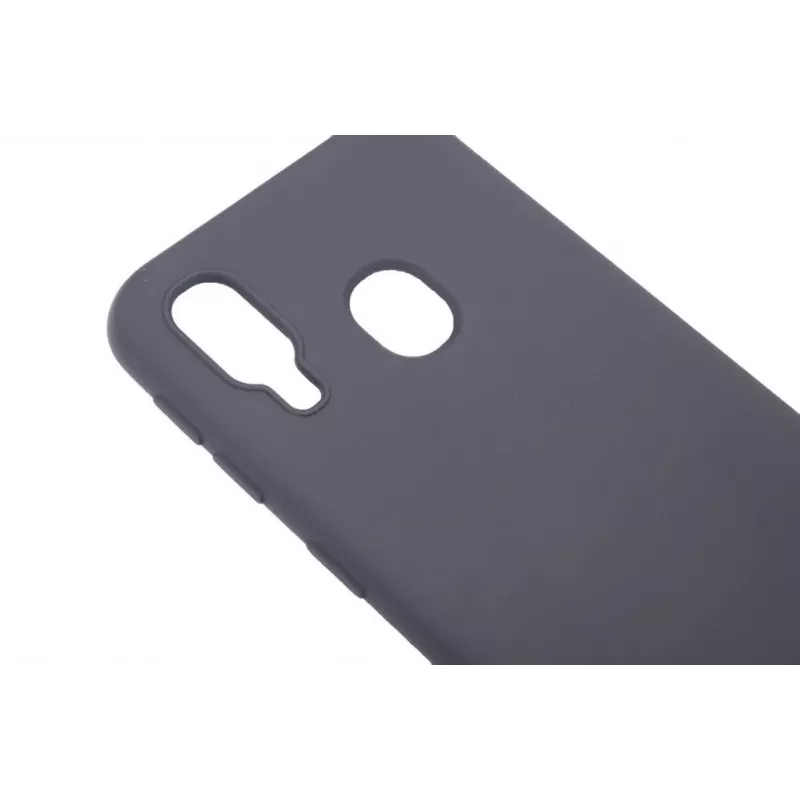 Evelatus Samsung Galaxy A40 nano silikónové puzdro Soft Touch TPU čierne