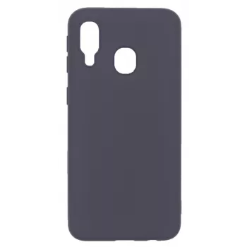 Evelatus Samsung Galaxy A40 nano silikónové puzdro Soft Touch TPU čierne