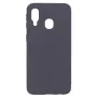 Evelatus Samsung Galaxy A40 nano silikónové puzdro Soft Touch TPU čierne