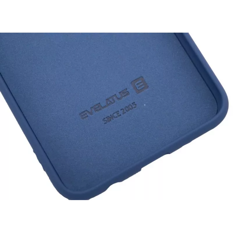 Evelatus Samsung Galaxy A40 Nano silikónové puzdro Soft Touch TPU tmavomodrá