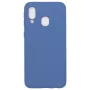 Evelatus Samsung Galaxy A40 Nano silikónové puzdro Soft Touch TPU tmavomodrá