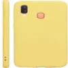 Evelatus Samsung Galaxy A40 Nano Silicone puzdro Soft Touch TPU žltá