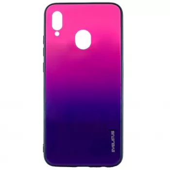 Evelatus Samsung Galaxy A40 Water Ripple Gradient Color Anti-Explosion tvrdené sklo puzdro Gradient Pink-Purple