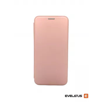 Evelatus Samsung Galaxy A41 knižné puzdro ružové zlato
