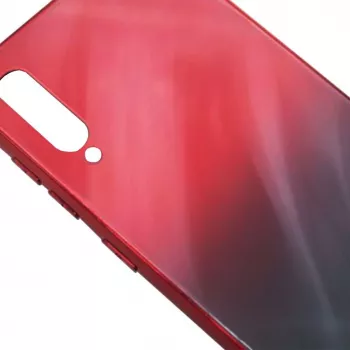 Evelatus Samsung Galaxy A50 Water Ripple Full Color Electroplating tvrdené sklo gradient červeno-čierne