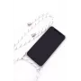 Evelatus Samsung Galaxy A50s puzdro s pásikom biele pruhy priehľadné