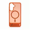 Evelatus Samsung Galaxy A57 pogumované MagSafe puzdro so stojanom oranžová