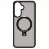 Evelatus Samsung Galaxy A57 Shield puzdro s MagSafe a stojanom matný prstenec čierna