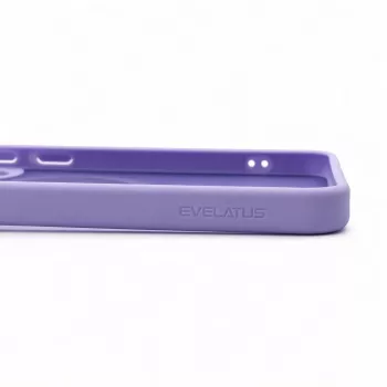 Evelatus Samsung Galaxy A57 Shield puzdro s MagSafe a stojanom, matný prstenec, levanduľová fialová