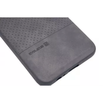 Evelatus Samsung Galaxy A6 2018 TPU puzdro s kovovou platňou pre magnetický držiak telefónu čierna