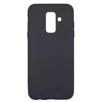 Evelatus Samsung Galaxy A6 Plus 2018 nano silikónové puzdro Soft Touch TPU čierne
