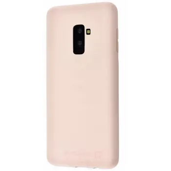 Evelatus Samsung Galaxy A6 Plus 2018 silikónové puzdro Pink Sand