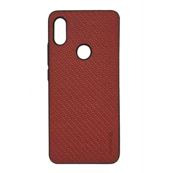 Evelatus Samsung Galaxy A6 Plus 2018 TPU puzdro s kovovou platničkou pre magnetický držiak telefónu červená