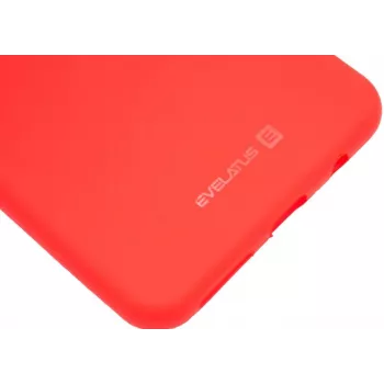 Evelatus Samsung Galaxy A7 2018 Nano silikónové puzdro Soft Touch TPU červené