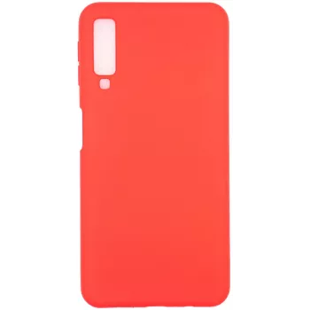 Evelatus Samsung Galaxy A7 2018 Nano silikónové puzdro Soft Touch TPU červené